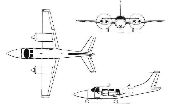 AEROSTAR (1) 600 AEROSTAR (1) 601 AICSA Aerostar MACHEN Superstar PIPER Aerostar PIPER PA-60 Aerostar TED SMITH Aerostar AEST 3D view