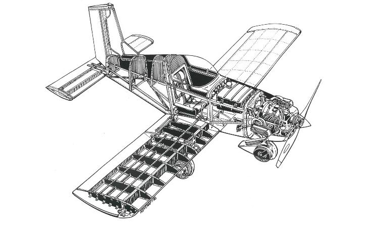 BRADLEY BA-100 Aerobat BBAT 3D view