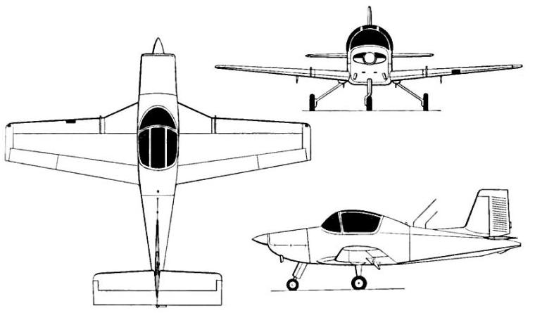 AESL CT-4 Airtrainer PACIFIC AEROSPACE CT-4 Akala PACIFIC AEROSPACE CT-4 Airtrainer CT4 3D view