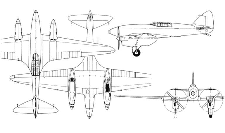 DE HAVILLAND DH-88 Comet Replica DH88 3D view