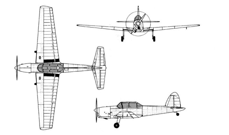 DE HAVILLAND DHC-1 Chipmunk DE HAVILLAND CANADA DHC-1 Chipmunk OGMA DHC-1 Chipmunk DHC1 3D view
