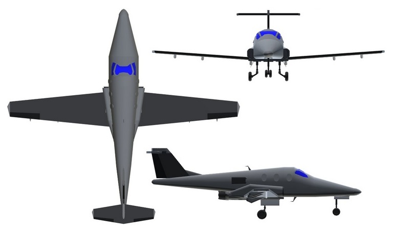 DIAMOND DJ-1 D-Jet DJET 3D view