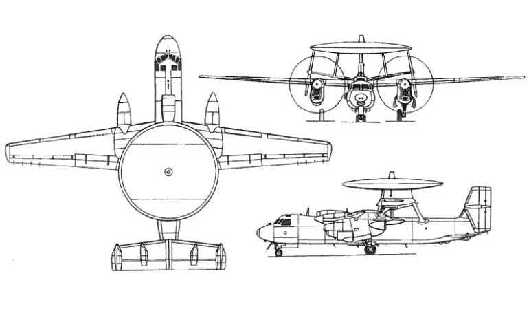 GRUMMAN E-2 Daya GRUMMAN E-2 Hawkeye GRUMMAN TE-2 Hawkeye NORTHROP GRUMMAN E-2 Hawkeye NORTHROP GRUMMAN TE-2 Hawkeye E2 3D view