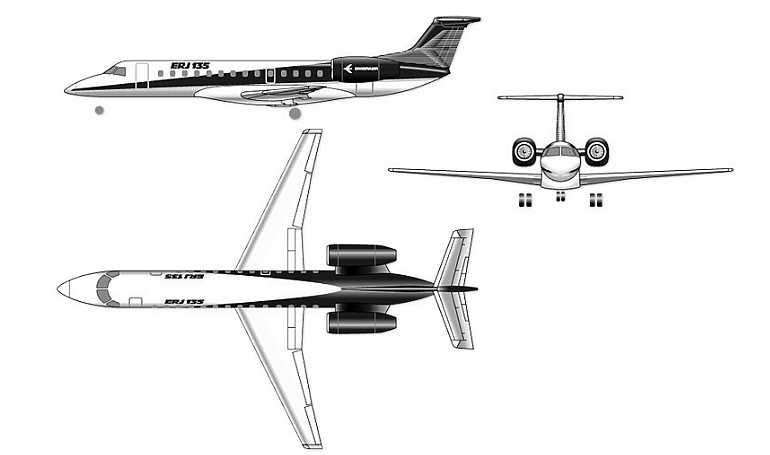 EMBRAER EMB-135BJ Legacy EMBRAER EMB-135BJ Legacy 600 EMBRAER EMB-135BJ Legacy 650 EMBRAER VC-99B Legacy EMBRAER VC-99B Legacy 600 HARBIN EMB-135BJ Legacy 650 E35L 3D view