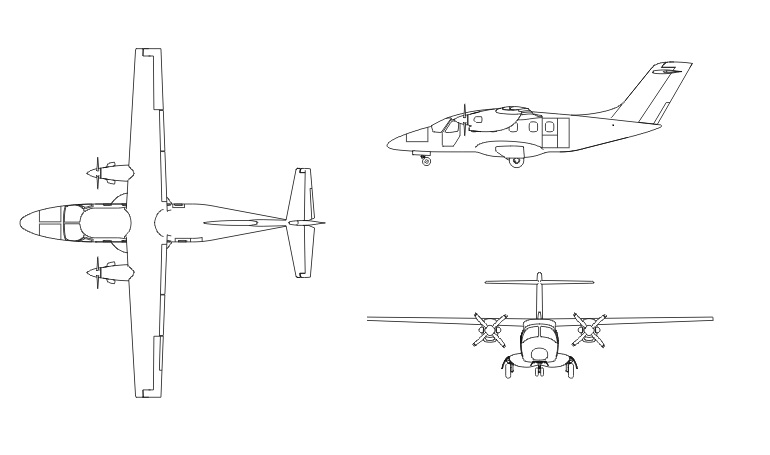 EVEKTOR EV-55 Outback EV55 3D view