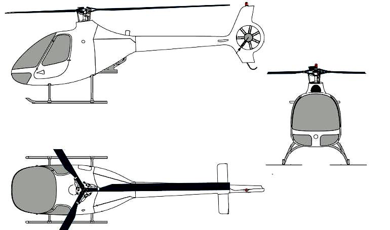 GUIMBAL G-2 Cabri G2CA 3D view