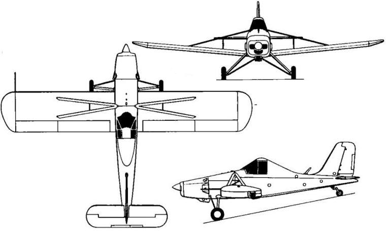 HINDUSTAN HA-31 Basant HA31 3D view