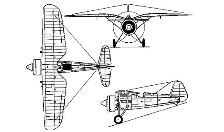 HISTORICAL AIRCRAFT PZL P-11C HPZL 3D view