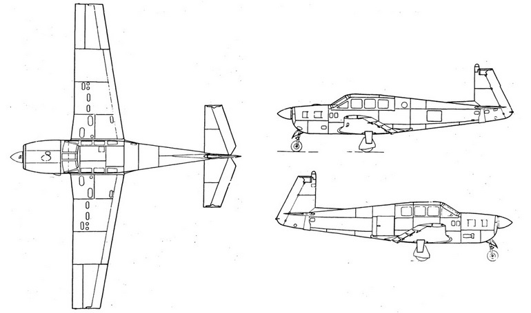 MOONEY M-22 MOONEY M-22 Mustang M22 3D view