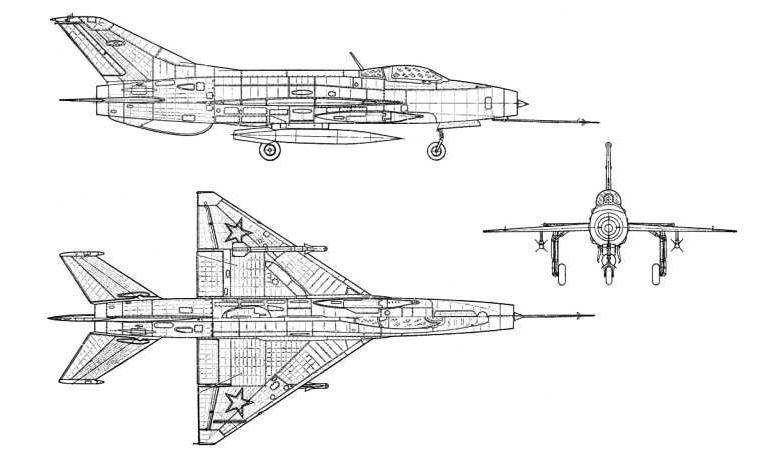 AEROSTAR (2) MiG-21 Lancer CHENGDU F-7 CHENGDU F-7 Airguard CHENGDU F-7 Skybolt CHENGDU J-7 ELBIT MiG-21 Lancer GUIZHOU FT-7 GUIZHOU JJ-7 HINDUSTAN MiG-21 MIKOYAN MiG-21 MG21 3D view
