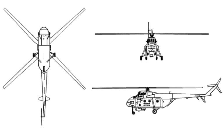 HARBIN Z-5 HARBIN Z-5 Xuanfeng MIL Mi-4 MI4 3D view