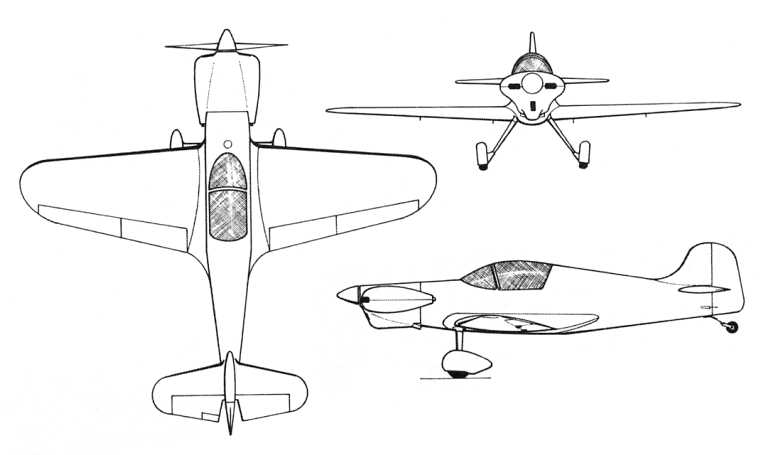 PLAN MP-205 Busard PLAN MP-207 Busard MP20 3D view