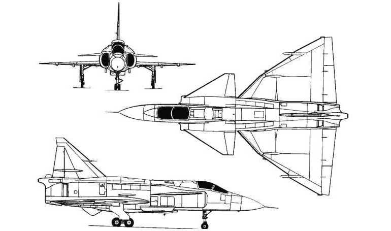 SAAB 37 Viggen SAAB AJ37 Viggen SAAB AJS37 Viggen SAAB JA37 Viggen SAAB SF37 Viggen SAAB SH37 Viggen SAAB Sk37 Viggen SB37 3D view