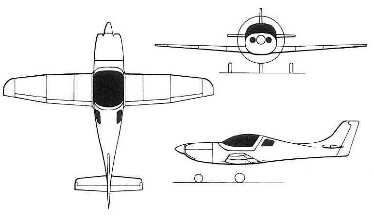 CIAC Synergy CIAC T-90 Calima LANCAIR Synergy LANCAIR T-90 Calima SNGY 3D view