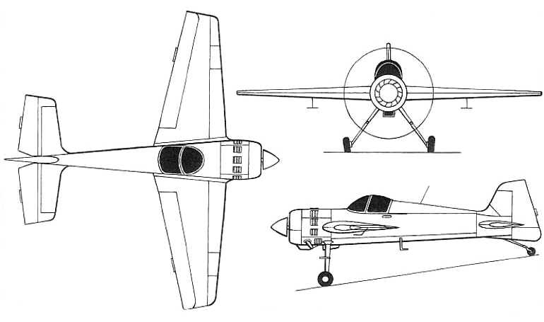 TECHNOAVIA SP-55 SP55 3D view