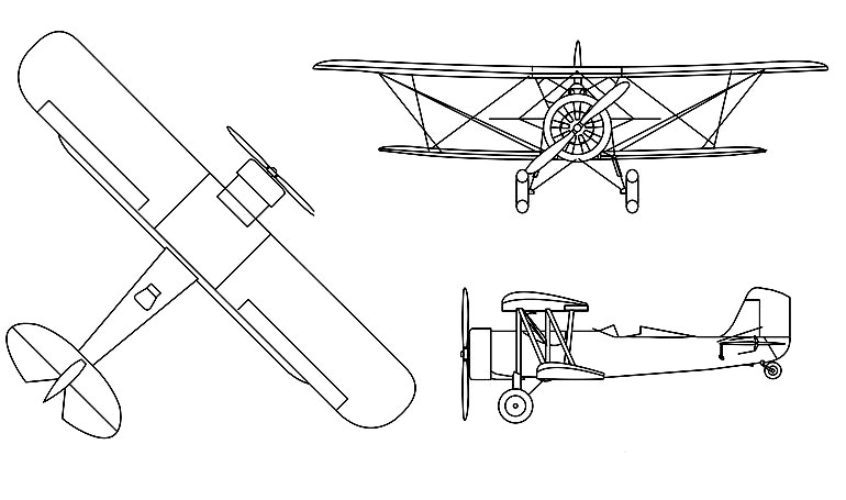 STEARMAN 4 Junior Speedmail STEARMAN 4 Senior Speedmail ST4 3D view