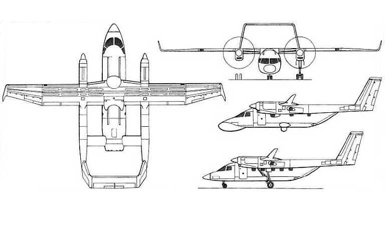 SUKHOI Su-80 SU80 3D view