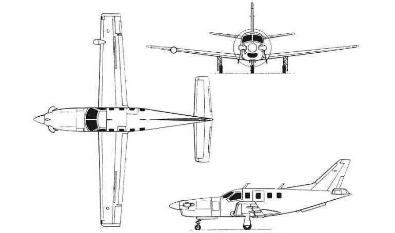 SOCATA TBM-700A SOCATA TBM-700B SOCATA TBM-700C TBM TBM-700 TBM TBM-700A TBM7 3D view