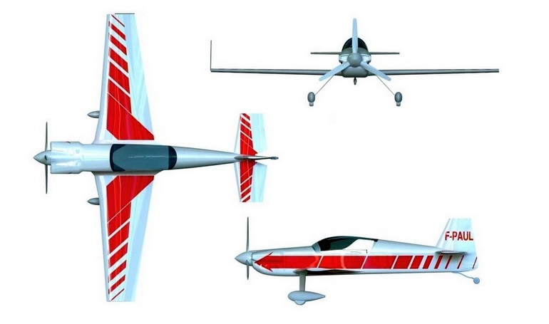 FEUGRAY TR-200 TECH'AERO TR-200 TR20 3D view