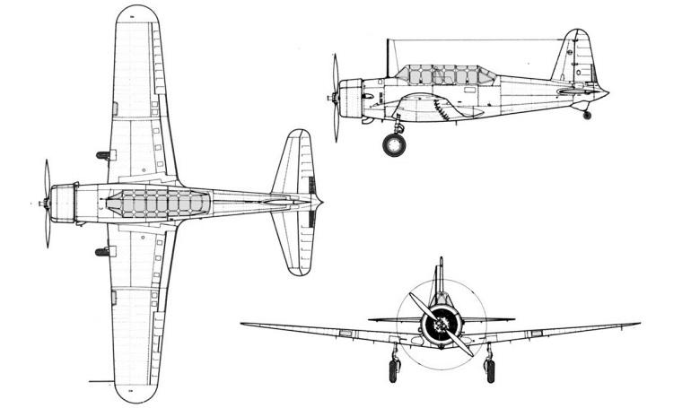 CONVAIR BT-13 Valiant CONVAIR V-54 Valiant VULTEE BT-13 Valiant VULTEE BT-15 Valiant VULTEE SNV Valiant VULTEE V-54 Valiant VULTEE V-74 Valiant VALI 3D view