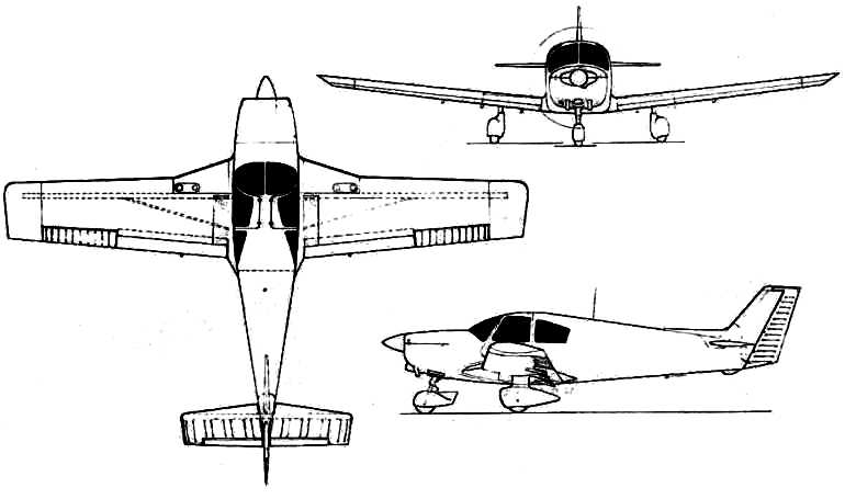 WASSMER WA-80 Piranha WASSMER WA-81 Piranha WA80 3D view
