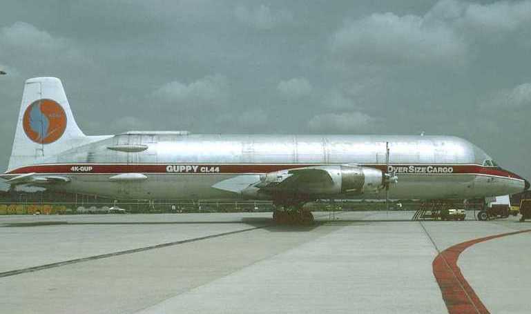CANADAIR CL-44-O Guppy CONROY CL-44-O Guppy CL4G aircraft photograph