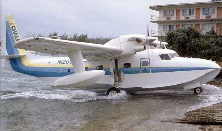 FRAKES G-73T Turbo Mallard GRUMMAN G-73T Turbo Mallard G73T aircraft photograph