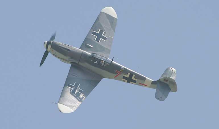 HISPANO HA-1112 Buchon MESSERSCHMITT Bf-109 ME09 aircraft photograph