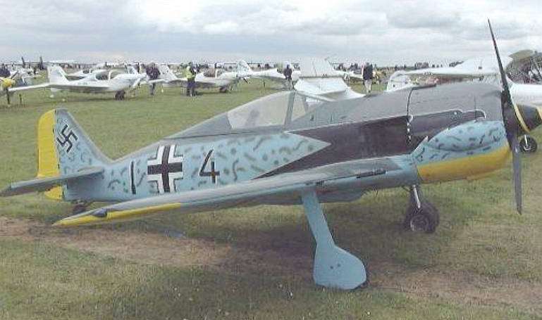 JURCA MJ-80 Focke-Wulf Fw-190 Replica MJ80 aircraft photograph