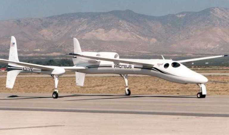 RUTAN 281 Proteus SCALED 281 Proteus PRTS aircraft photograph